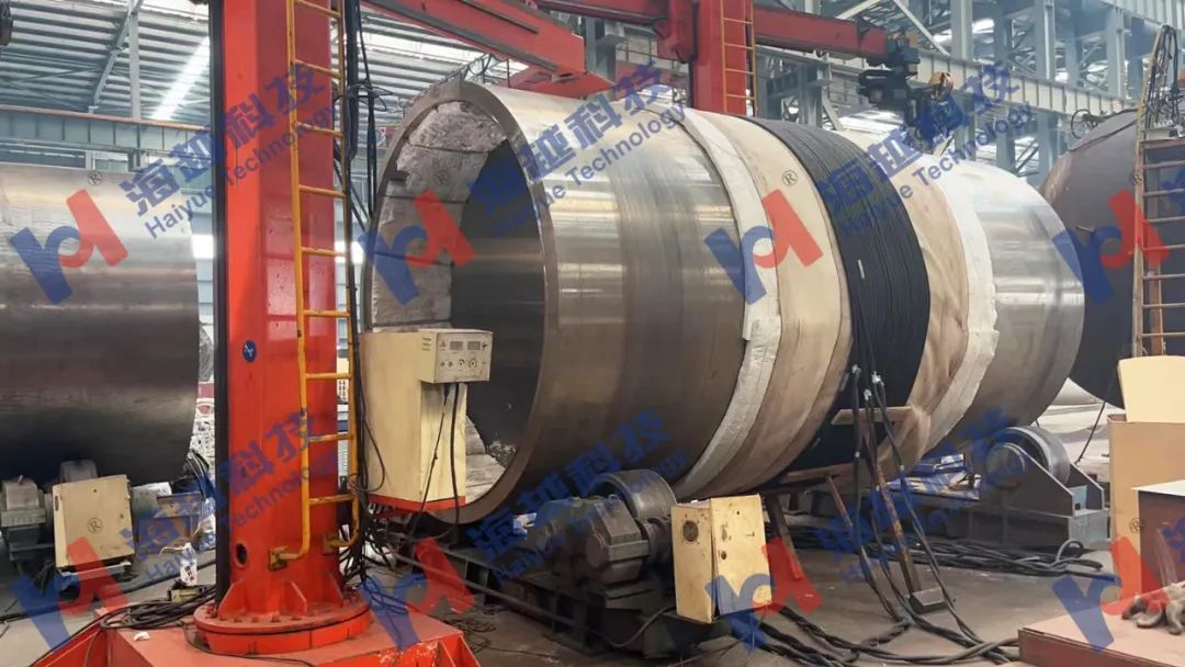 直徑2700mm，壁厚110mm，熱處理溫度690±14℃