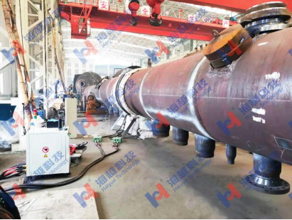 直徑1800mm，壁厚60mm，熱處理溫度665±10℃